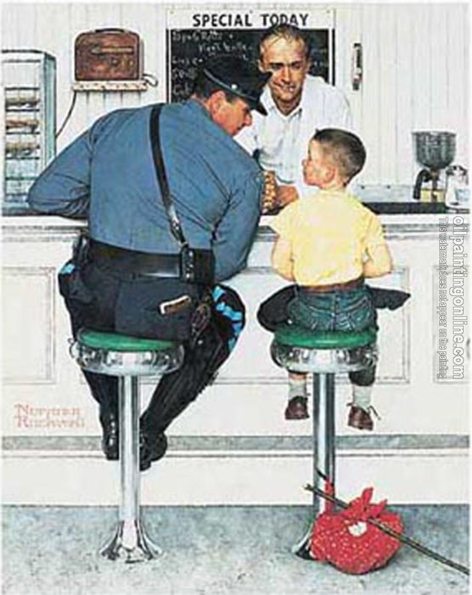 Rockwell, Norman - The Runaway